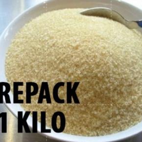 

Terkini GELATINE Repack 1 Kg murni Gelatin sapi Halal MUI 41