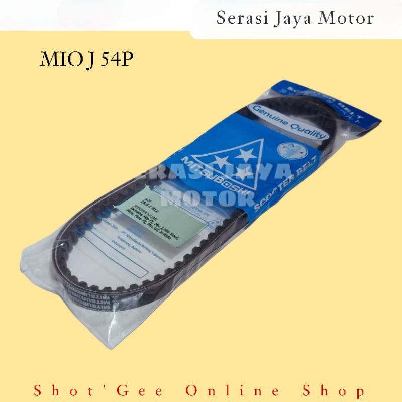 V-BELT VANBEL MITSUBOSHI MIO J / XRIDE 115 / SOUL GT 115 / FINO115 {54P}