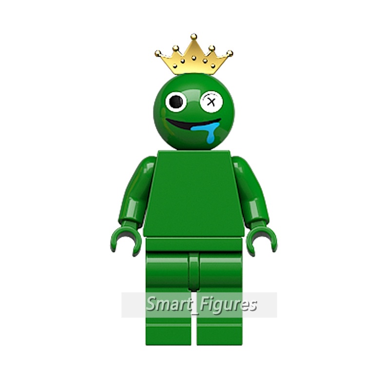 Rainbow Friends Series Blok Bangunan 6jenis Minifigures Anak Rakitan Mainan Roblox Hadiah Angka Mini