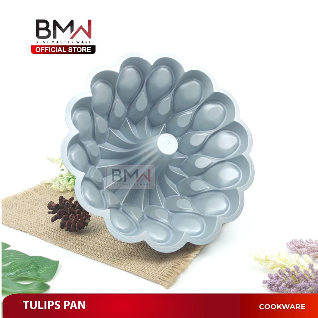 Loyang Kue TULIPS PAN AntiI Lengket Bahan ALUMINIUM Tebal