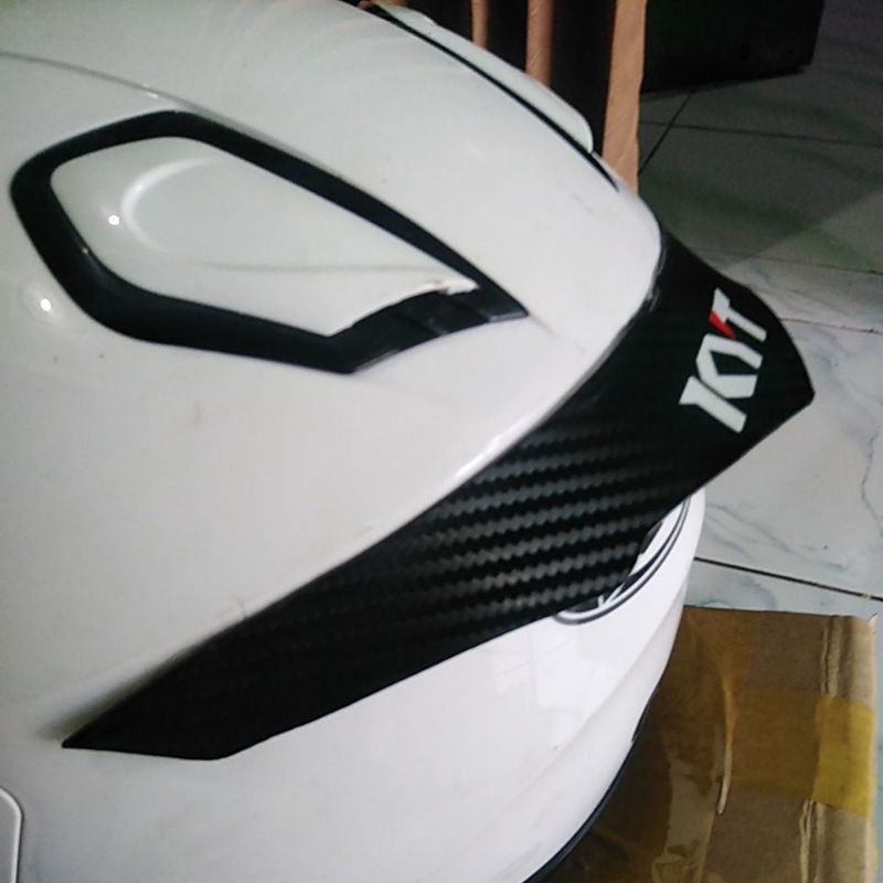 spoiler helm DYR kyoto & KYT kyoto,  motif carbon