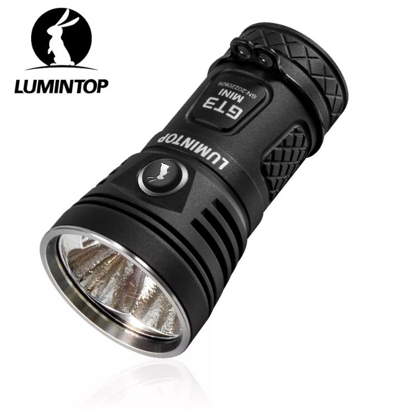 senter led super terang lumintop gt3 mini xhp50.2 6500 lumen