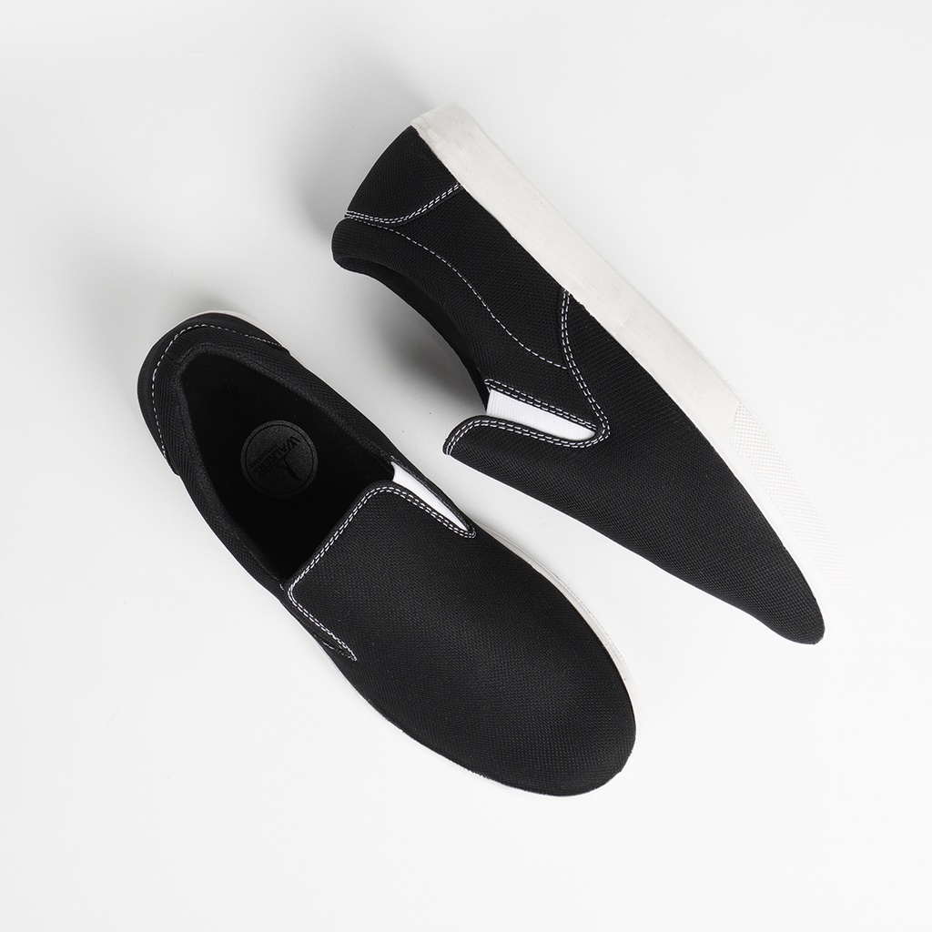 Sepatu Vans Slip On Polos Sekolah / Vans Slip-On Hitam / Vans Slip On Murah Terlaris Premium Hight Quality