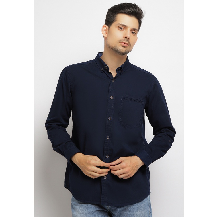 Kemeja Lois Original L316 Slimfit