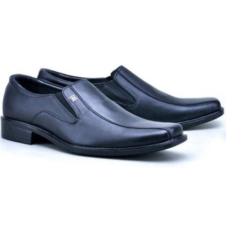 [COD] sepatu pantofel guru atau santri gontor putra kulit sintetis 7086