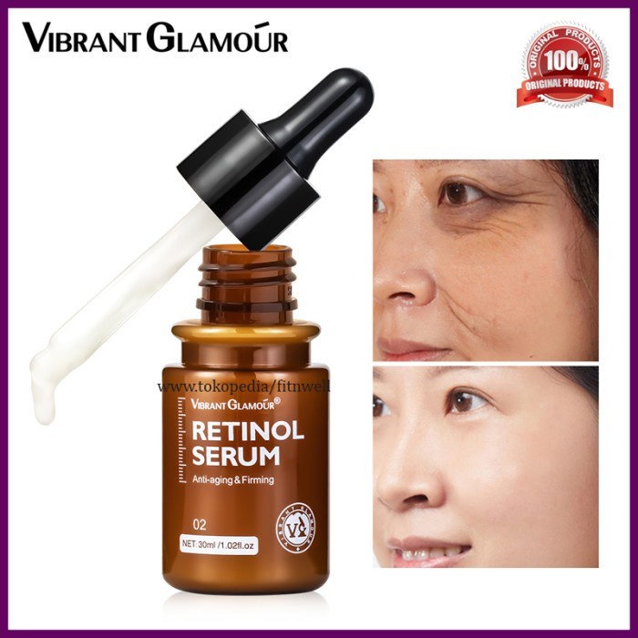 Terbaru  Vibrant Glamour Retinol Serum Anti Aging