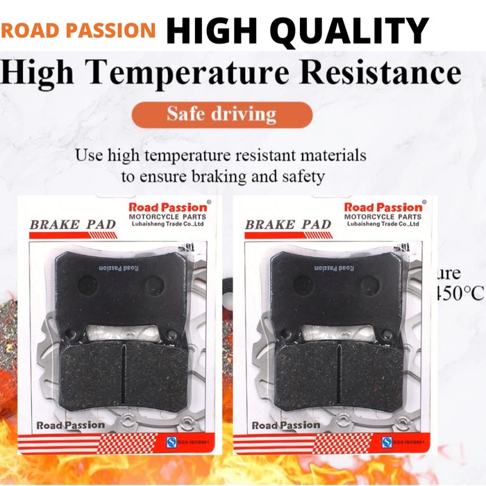 Kampas Rem BENELLI TNT 250 TNT 249s high quality High Temperatur - Depan