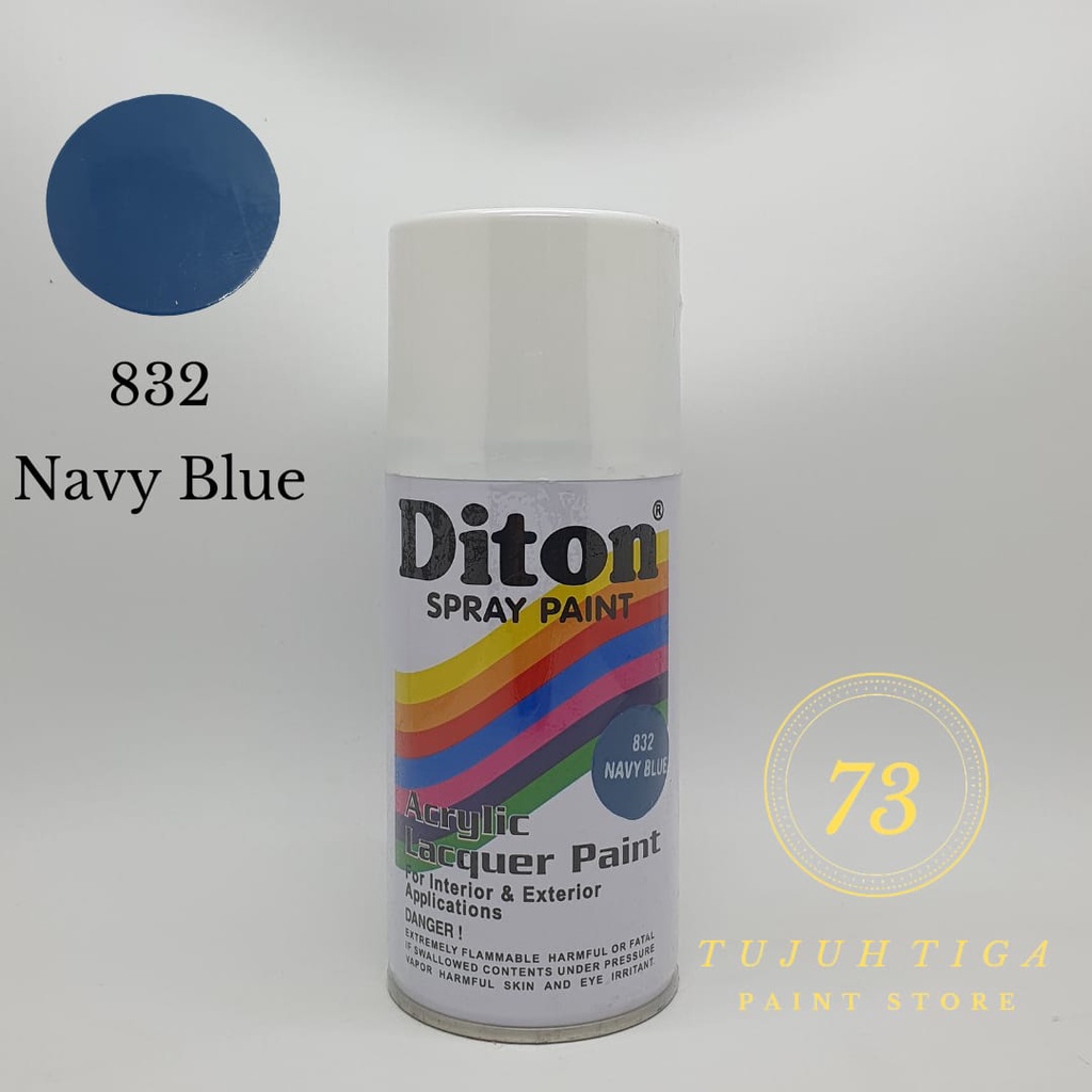 Cat Semprot Diton 300cc 832 Navy Blue