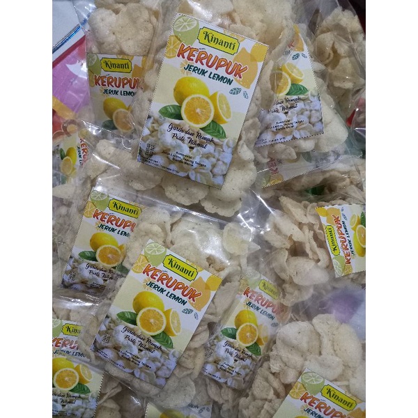 

Kerupuk Jeruk lemon