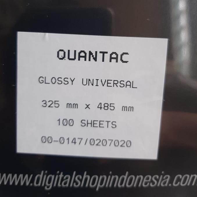 

Sticker Vinyl A3+ Quantac Glossy BRG BARU