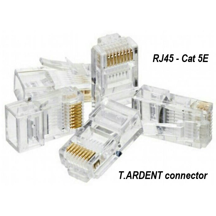 connector rj 45 konektor pin rj 45 pin grosir 100pcs