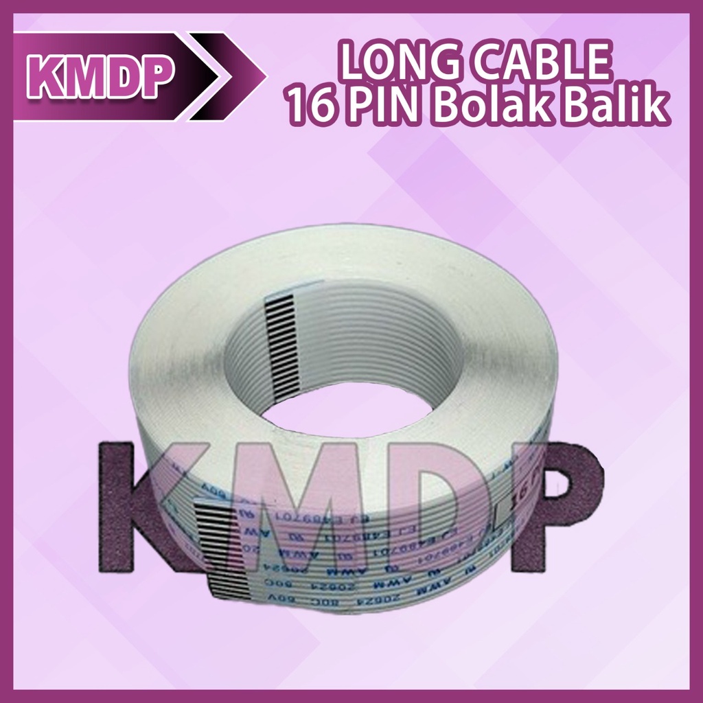 Long Cable 16 pin Bolak Balik / Kabel Flex Panjang 16 Pin 2 arah