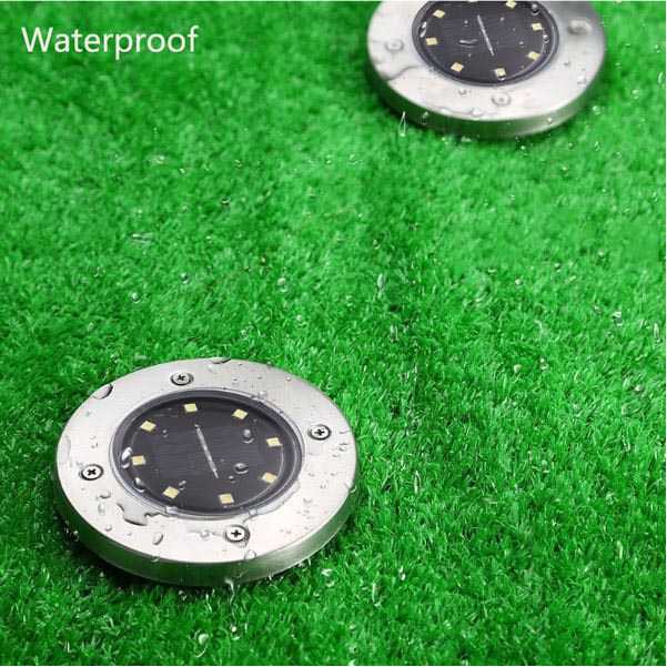 TaffLED Lampu LED Tanam Solar Outdoor 8 LED Waterproof Lampu Hias Taman