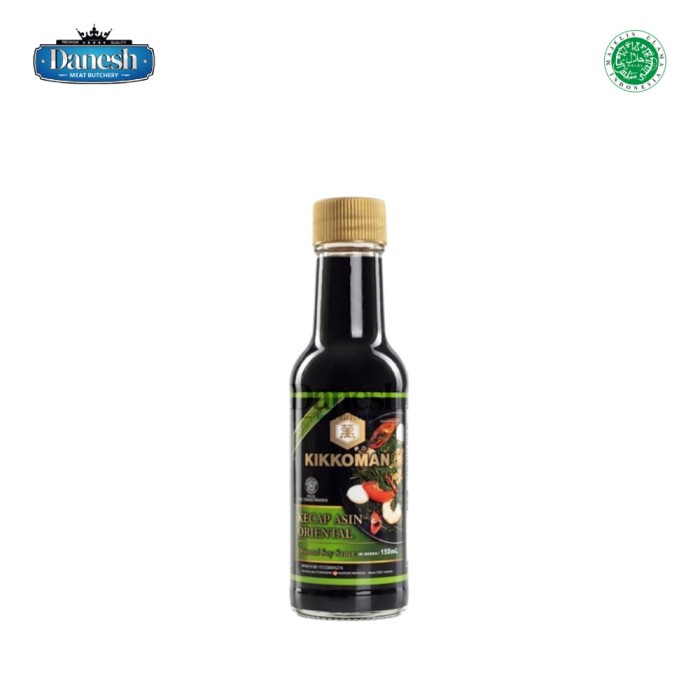 

Kikkoman Oriental Sauce 150ml Saus Oriental Halal