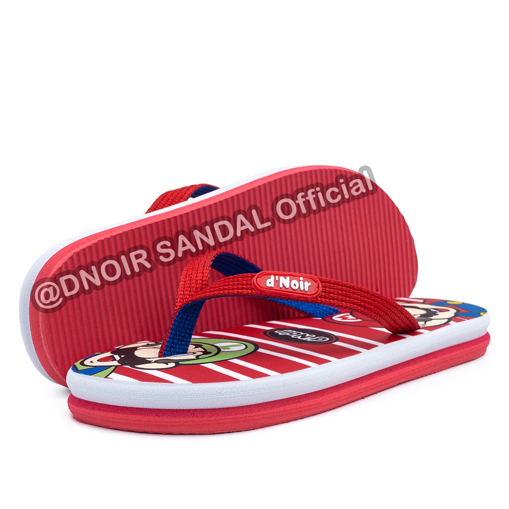 DNOIR Sandal Jepit Anak MARIO BROS size 25 - 36