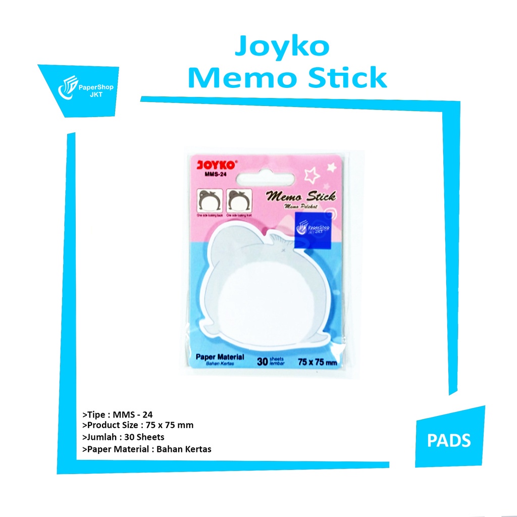 

JOYKO - Memo Stick Animal Tempel MMS-24 - Pad