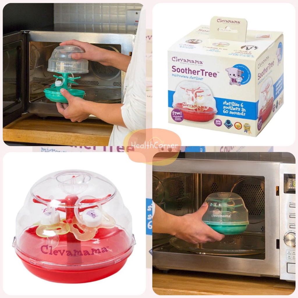 ClevaMama Soother Tree Sterilizer for Microwave - Steril Botol Dot Baby