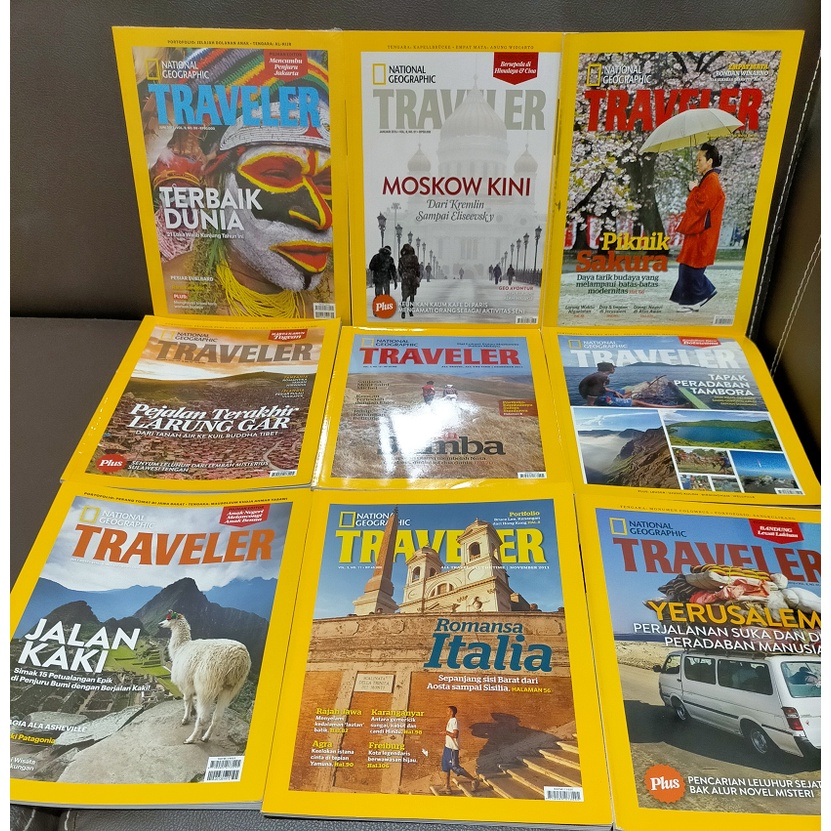 Buku National Geographic Traveler Preloved
