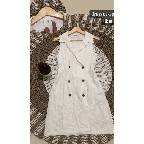 dress mango putih dress kemeja