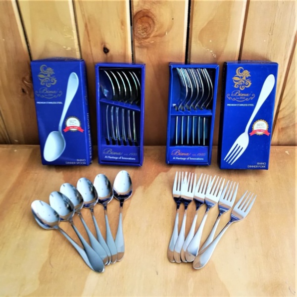 

Makan Bima Promo Tebal Rhino Sendok Stainless Restoran Murah Garpu Packaging Box