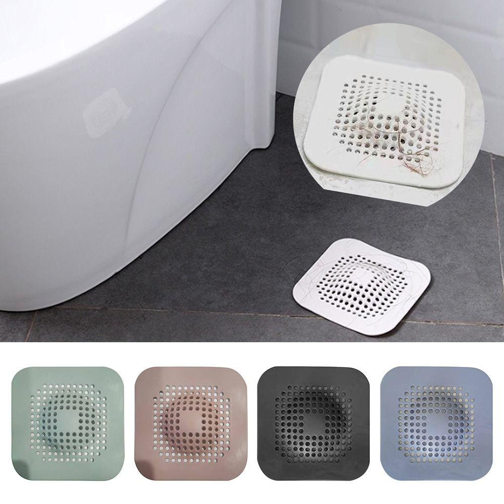 Nanas 2Pcs Shower Drain Cover Kamar Mandi Dapur Tahan Lama Penutup Saluran Pembuangan Got Anti Bocor Penangkap Rambut