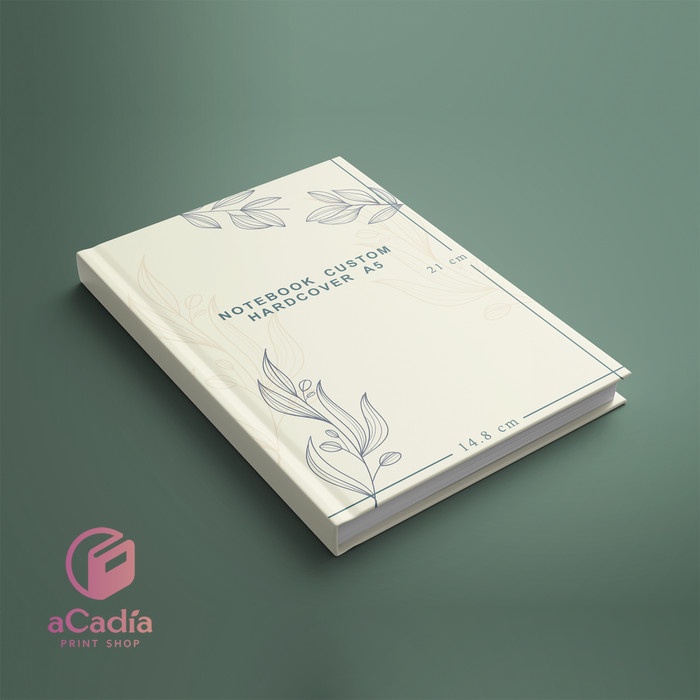 

Diary [ Khusus Isi Polos ] Notebook Custom A5 Hardcover