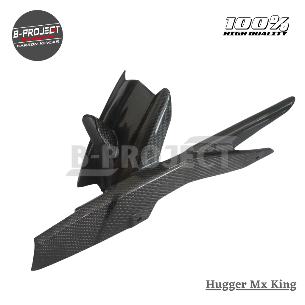 Hugger / Spakbor Kolong Yamaha MX King Real Carbon Kevlar