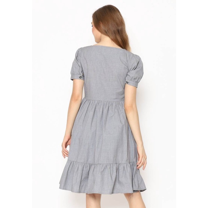 Voerin Ariella Cotton Grey Dress