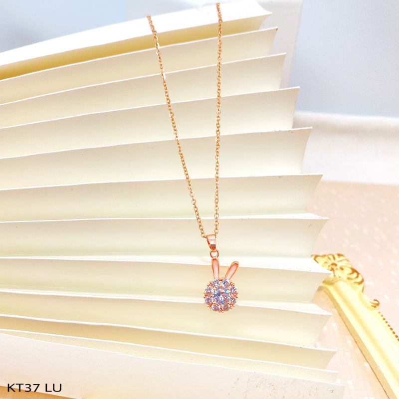 Kalung Titanium Wanita Fashion Stlye korea KT37-40-43 LU