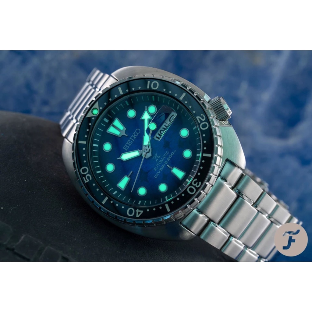 Jam Tangan  Seiko PROSPEX Save The Ocean SRPE39K1 SRPE33K Men's Automatic Movement Mechanical Quartz Watch Waterproof Luminous Solid Steel Belt