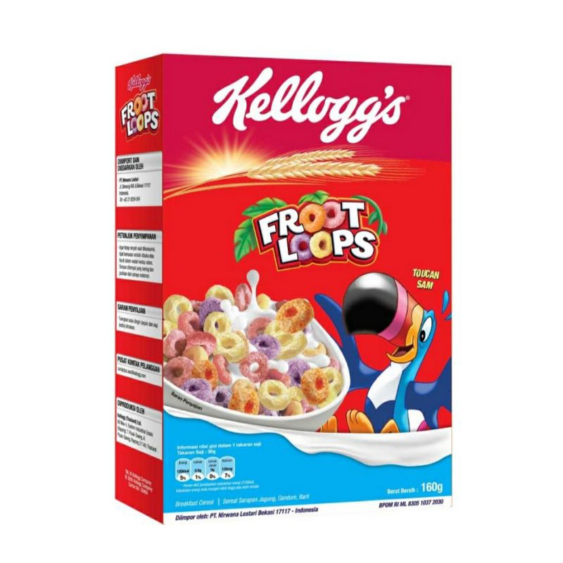 

Kellogg's Froot Loops Sereal 160 g