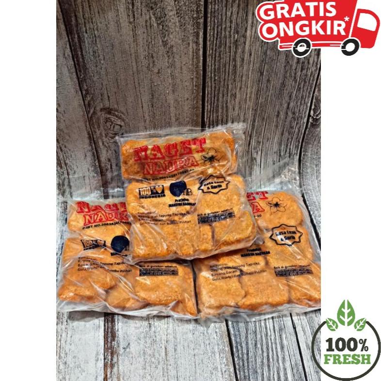 

Grosiran Murah [PASTI FRESH]NAGET IKAN NAURA isi 22/TERMURAH/ENAK