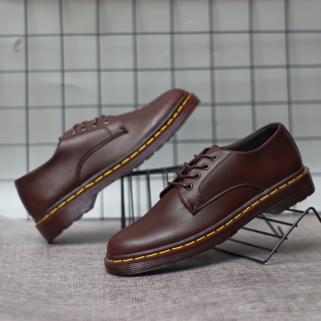 MARTIN X SEPATU BOOT LOAFERS PRIA DEWASA KULIT ASLI ORIGINAL FORMAL CASUAL PANTOFEL FASHION PRIA KERJA KANTOR GURU PNS PESTA RESMI NYAMAN || SEPATU OXFORD PRIA BERKUALITAS TRANDY