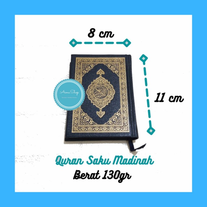 Agh Mushaf Madinah Saku Original