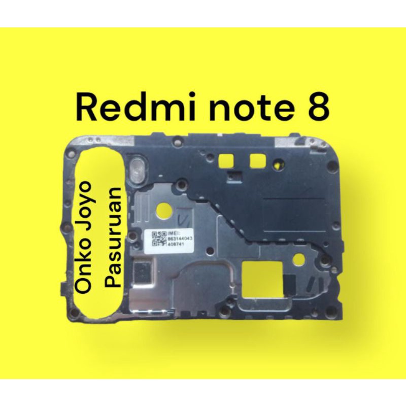tutup mesin redmi note 8