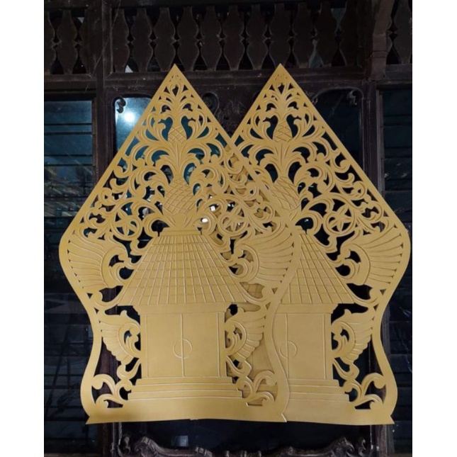 Gunungan Wayang Spon Karet