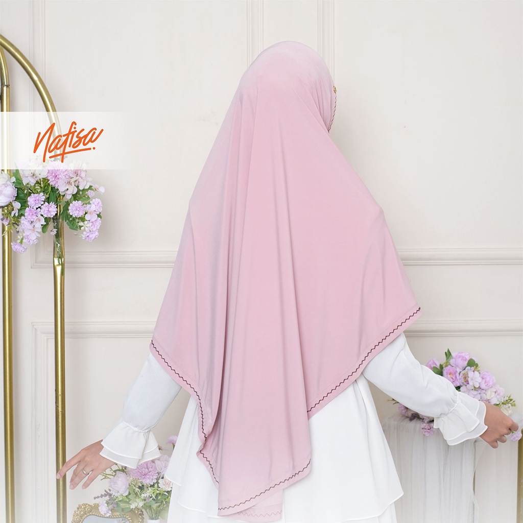 PROMO!! Jilbab Instan Bergo Nafisa BELVANA REGULER | Hijab Instan Jumbo Pad Kerudung Instan Jumbo Kaos Premium L,XL &amp; XXL