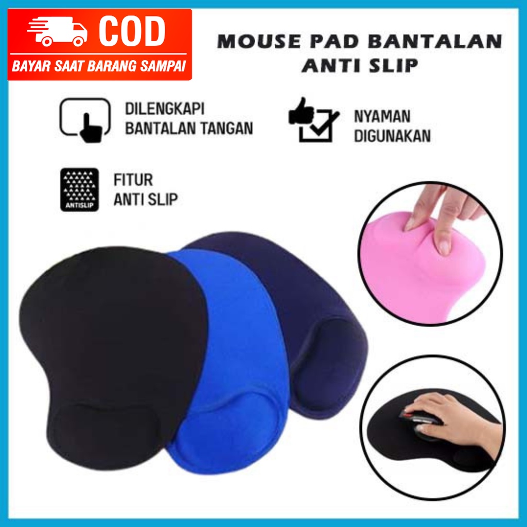 Jual Mousepad Mouse Pad Alas Bantalan Sandaran Pergelangan Tangan