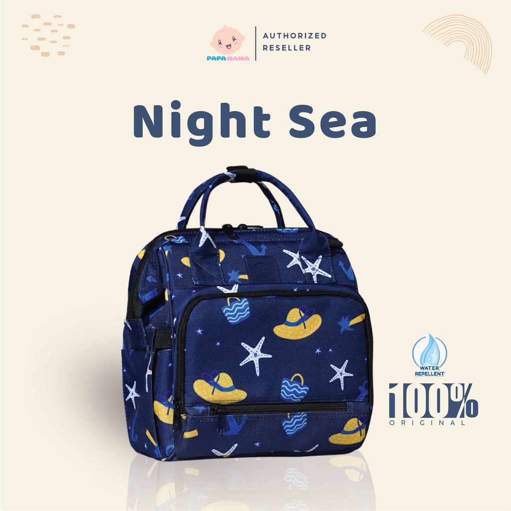 Papamama Pattern Mini Pattern Bag Nightsea - 1062