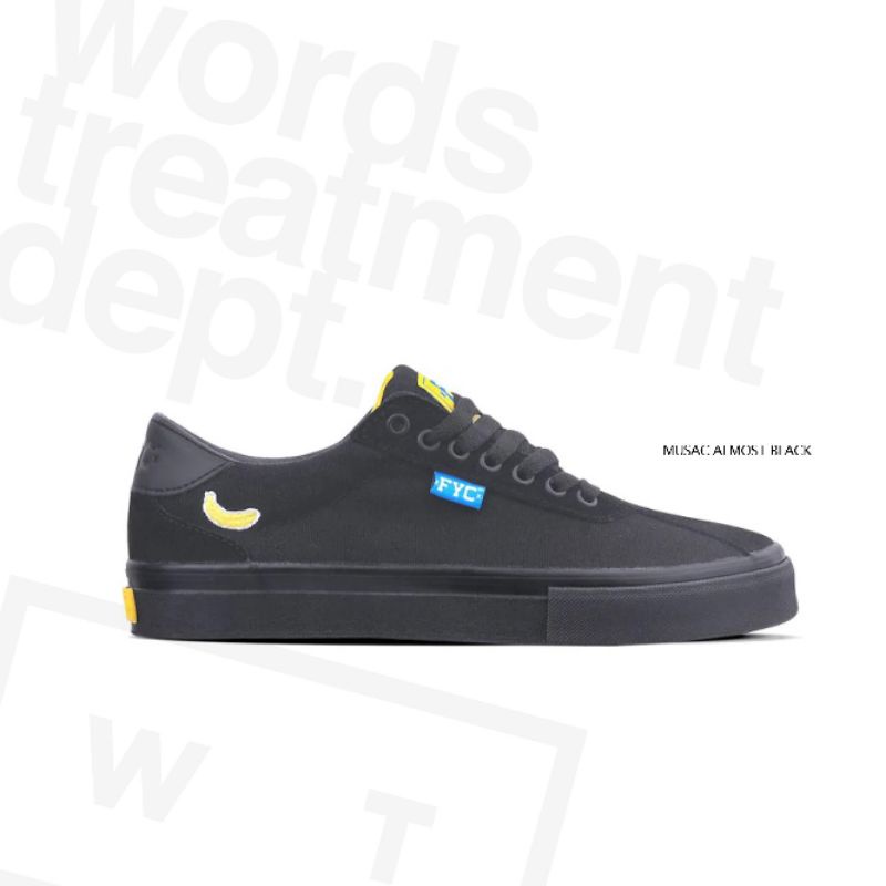 Sepatu Fyc - Musac Almost Black