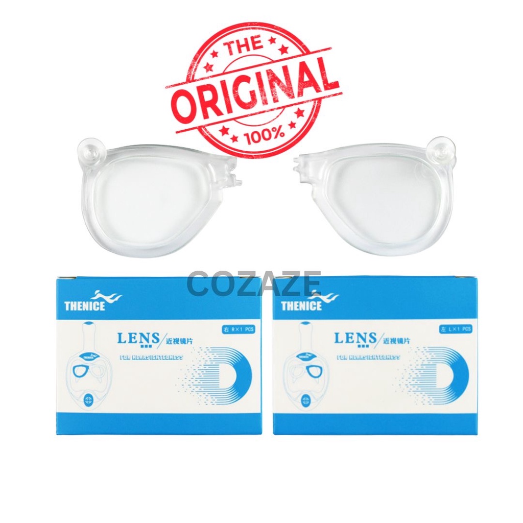 KACAMATA SNORKELING MATA MINUS THENICE - MASKER SNORKELING MATA MINUS