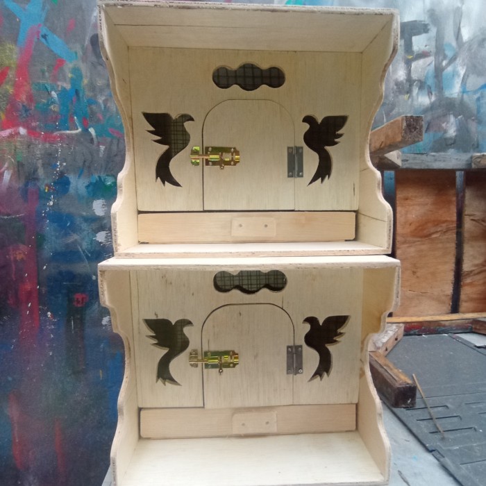 Kandang Burung Gupon Merpati Murah Polos