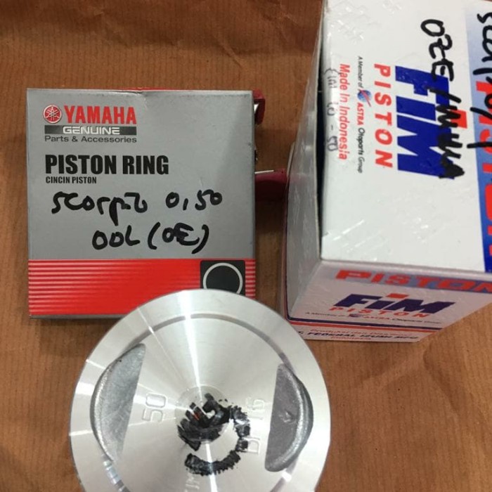 Piston seher kit scorpio std 50 100 fim