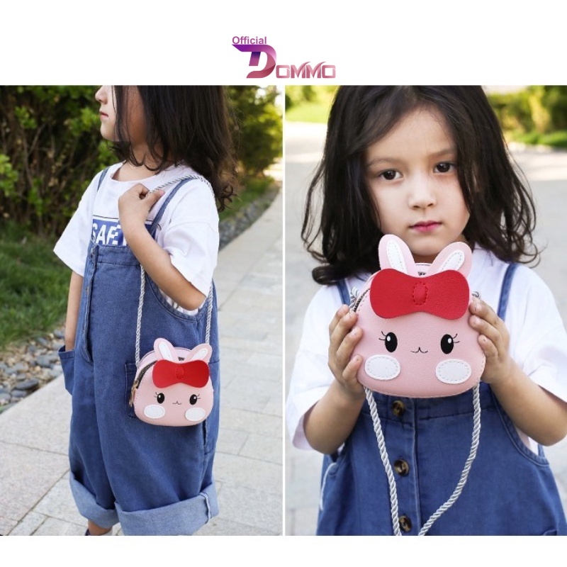 [IMPOR] DOMMO - D1555 Tas Selempang Anak Hits T5199 / Tas Selempang Hits Perempuan &amp; Laki-Laki / Slingbag Lucu Anak