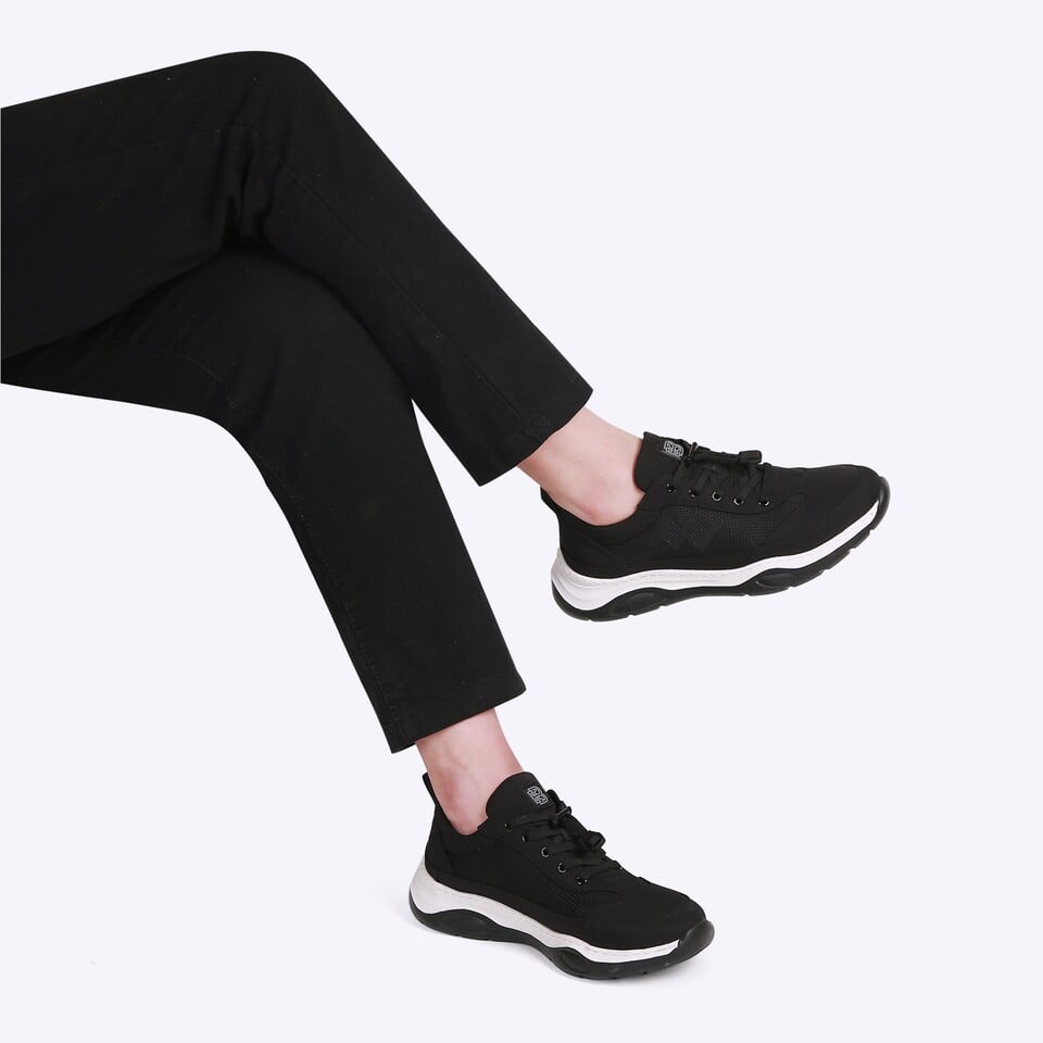 EM05 SEPATU SNEAKER EVERBEST PRIA ORIGINAL CASUAL KETS BRANDED HITAM