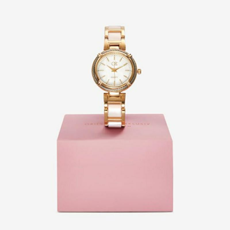 Jam Tangan Rose Goldtone Watch / Vajer Watch Oriflame