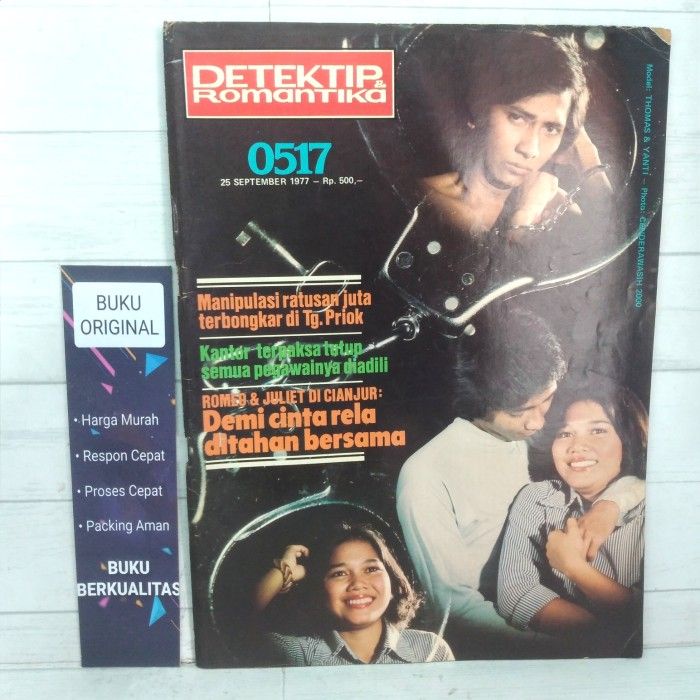 Majalah Detektip Romantika 0517 25 September 1977