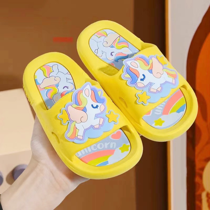 PROMO 12.12 PUNCAK Okaybaby B268 Sandal Slop Anak Laki-laki Perempuan Cewek Motif Karakte Lucu