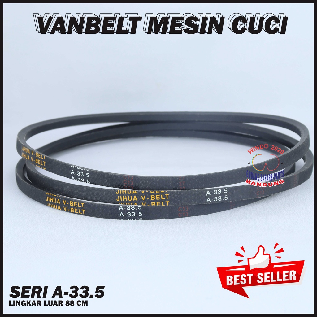 VANBELT MESIN CUCI SERI DESIMAL MULTI / V BELT / FANBEL / PAMBEL / FANBEL / VAN BELT / TALI BELT / VBELT