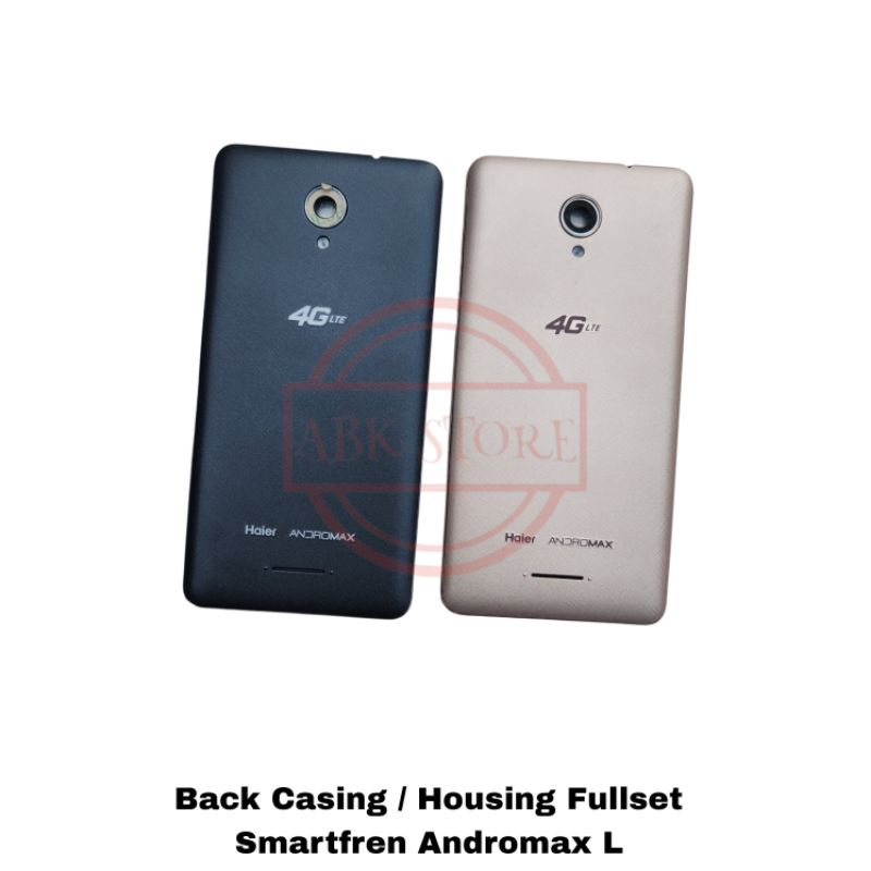 Back Casing Kesing Housing Backdoor Fullset + Frame Lcd Haier Andromax L B26D2H Original